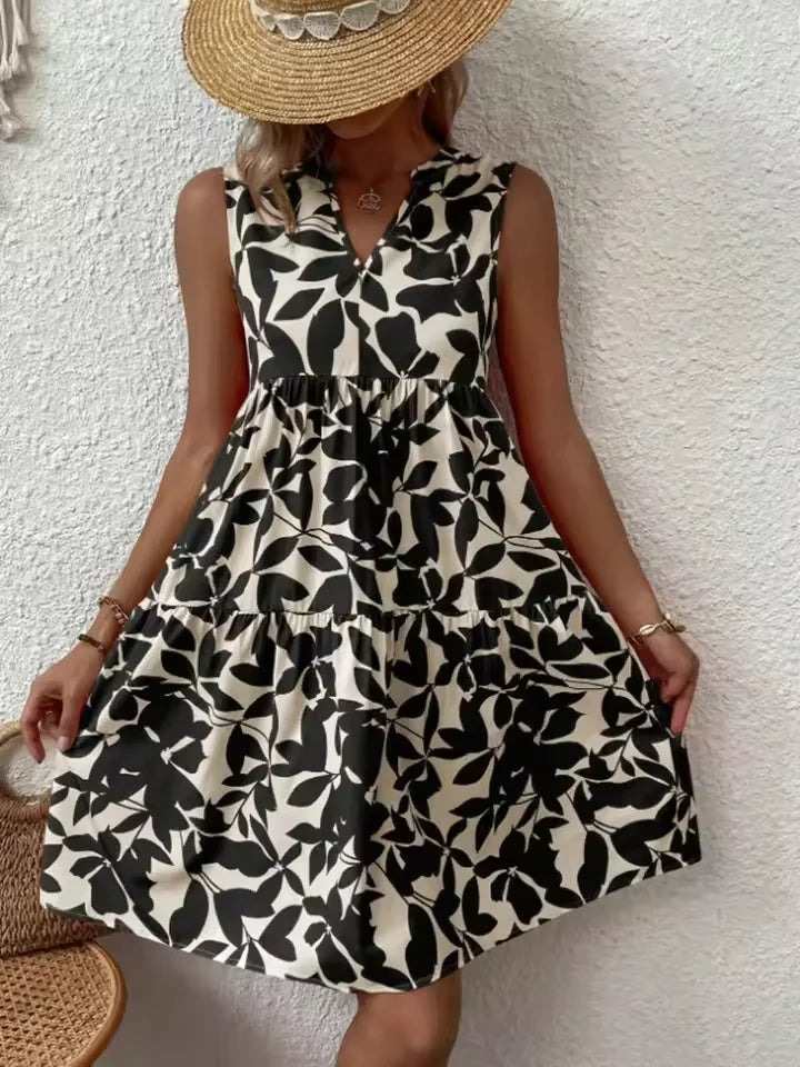 Willow - Boho Summer V-Neck Dress