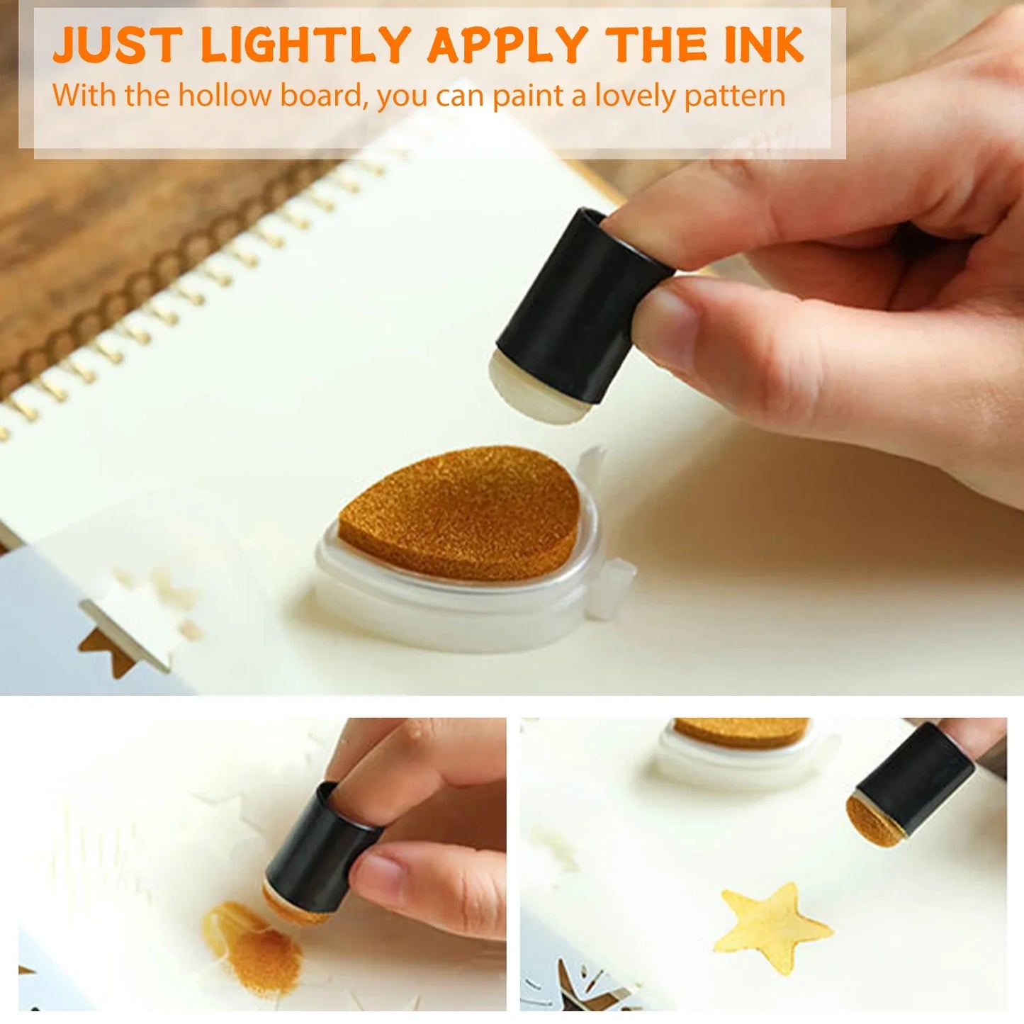Creative Finger Art Sponge Set