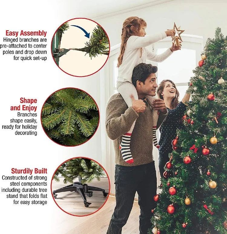 ⛄2025 Christmas Hot Sale 🎄Magical Remote Control Retractable Christmas Tree🎄