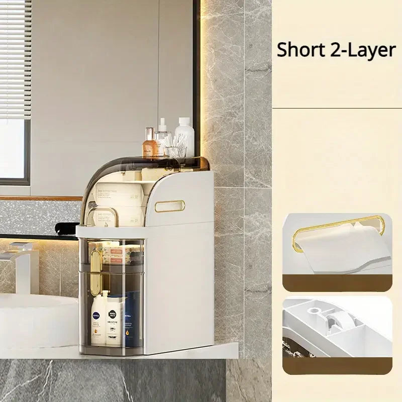 Rolling Bathroom Cabinet
