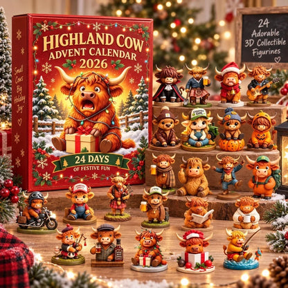 Highland Cow Advent Calendar