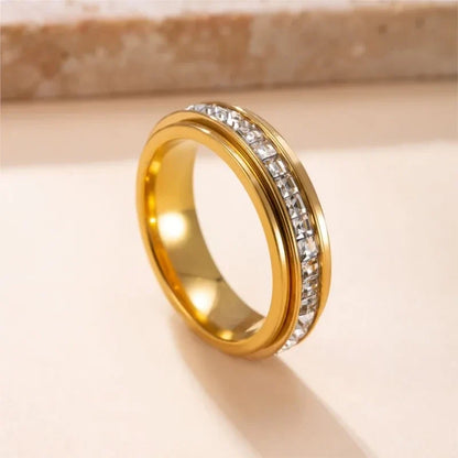 CalmSpin: Stainless Steel Ring