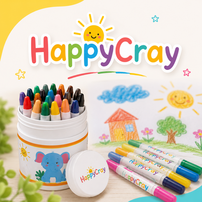 Twistable Colour Crayons Set