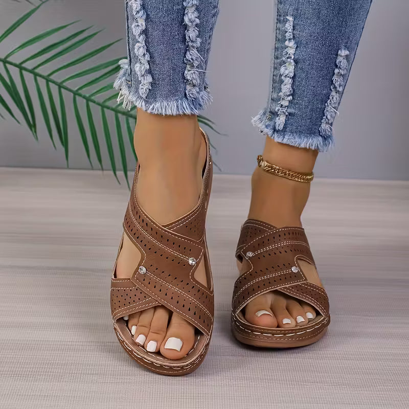 Ely™ Ultra-Comfort Wedge Sandals for Everyday Wear