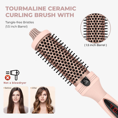 Thermal PRO - 3-in-1 Pro Negative Ion Two PTC Heaters Thermal Brush