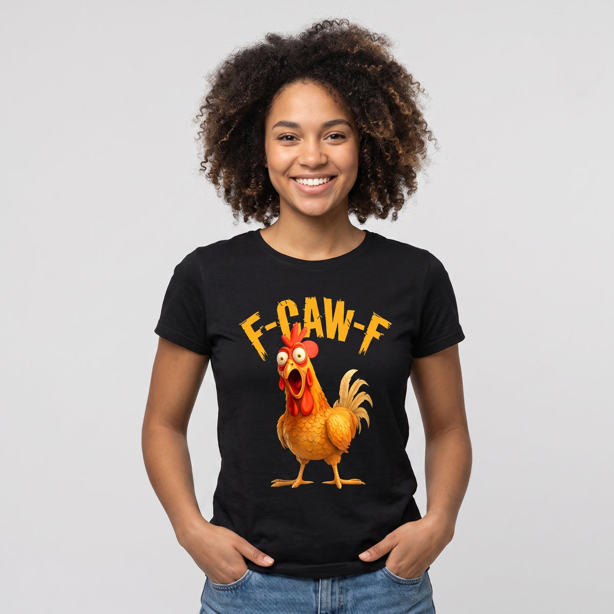 F-Caw-F Chicken FCAWF Chicken tees
