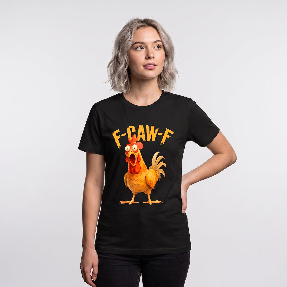 F-Caw-F Chicken FCAWF Chicken tees