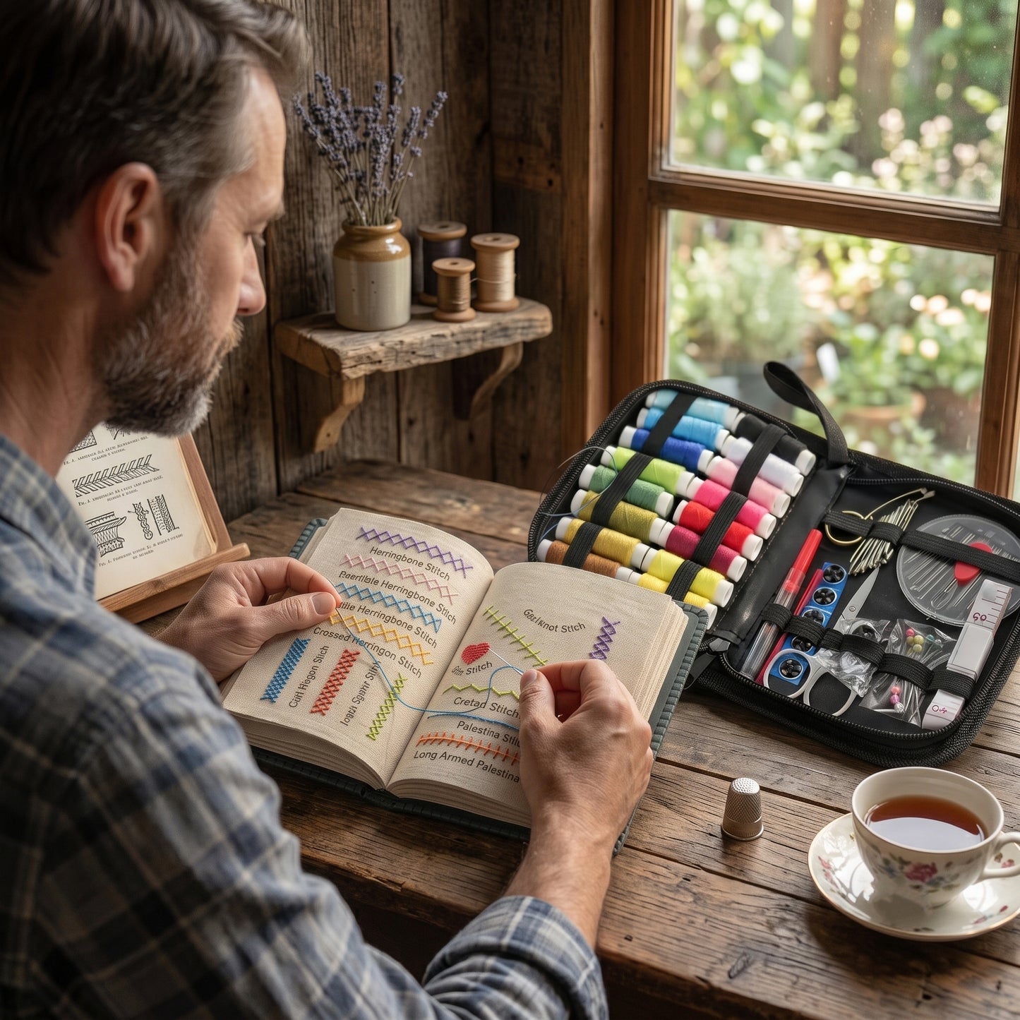 Easy Portable Embroidery Book