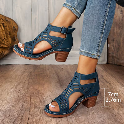 Lia Sandals™ — Elegant Block-Heel Comfort for Any Occasion