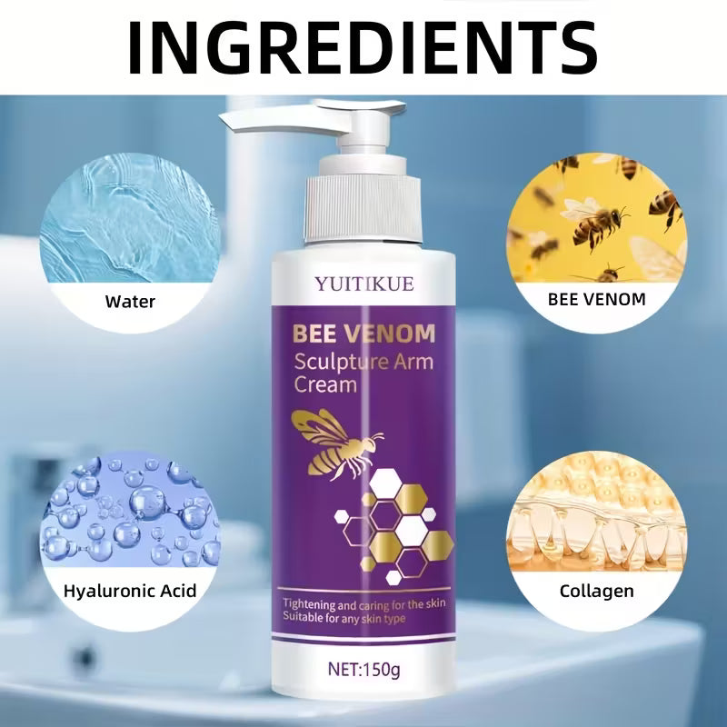 BeeSculpt 360 — Firming & Moisturizing Body Cream (Bee Venom + Collagen)