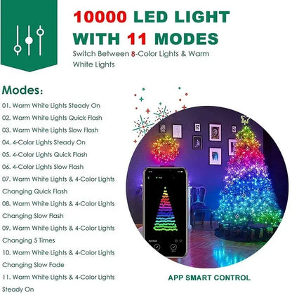 ⛄2025 SMART Christmas Hot Sale 🎄Magical Remote Control Retractable Christmas Tree🎄