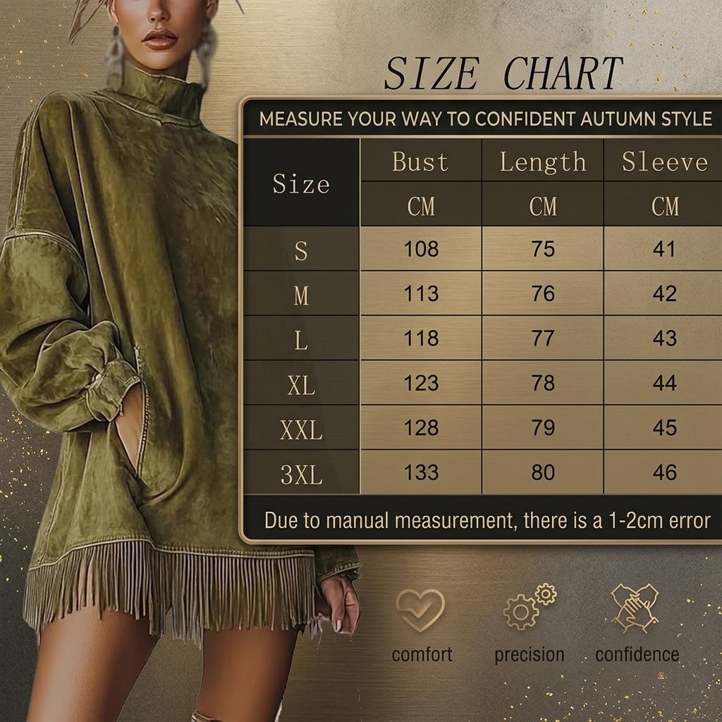 Samy - Fringed Faux Suede Dress