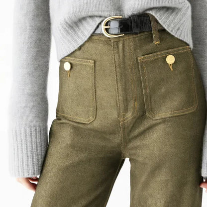 Taylor - Flare Leg High Waist Jeans