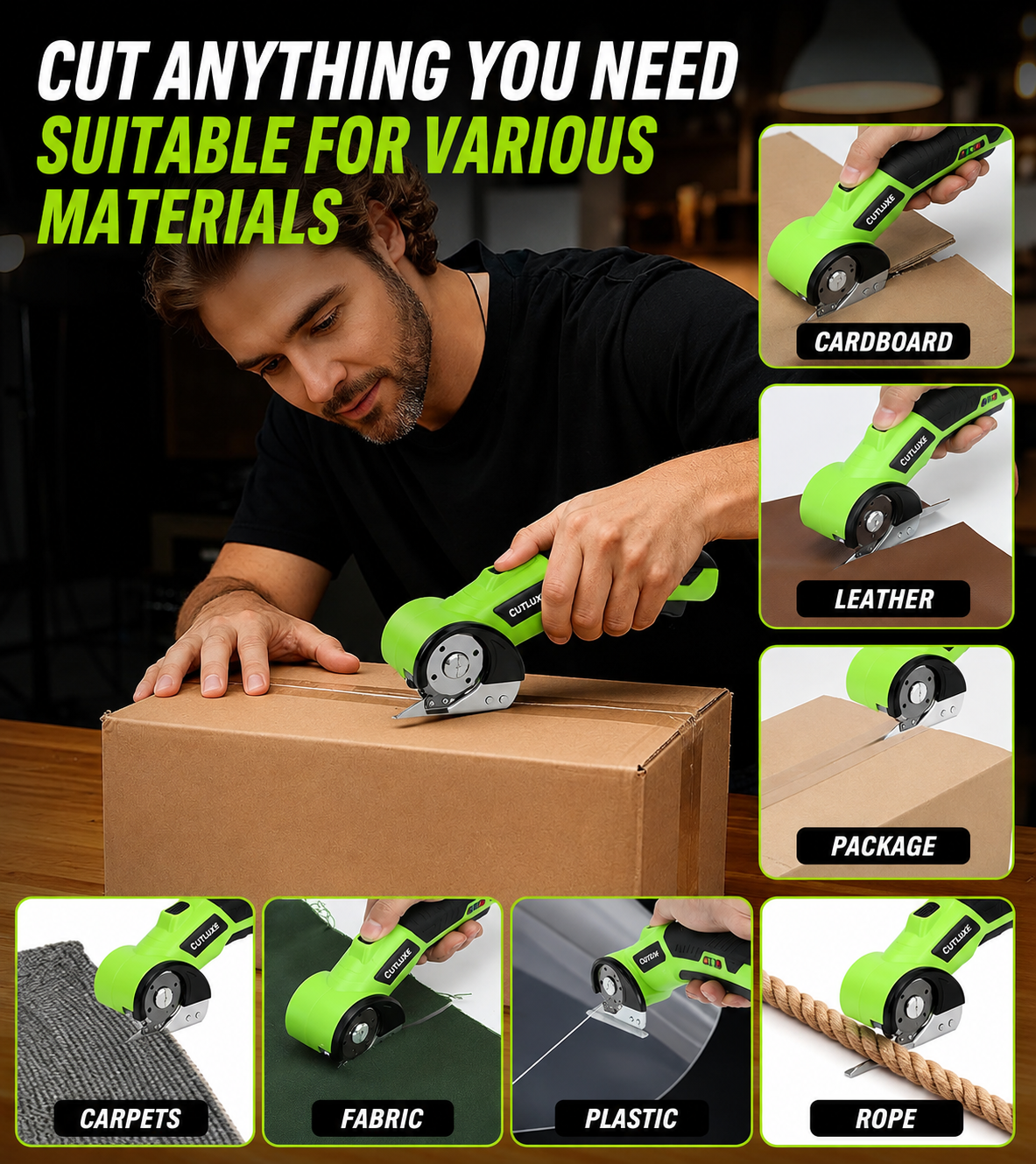 CUTLUXE- Cordless Precision Cutter