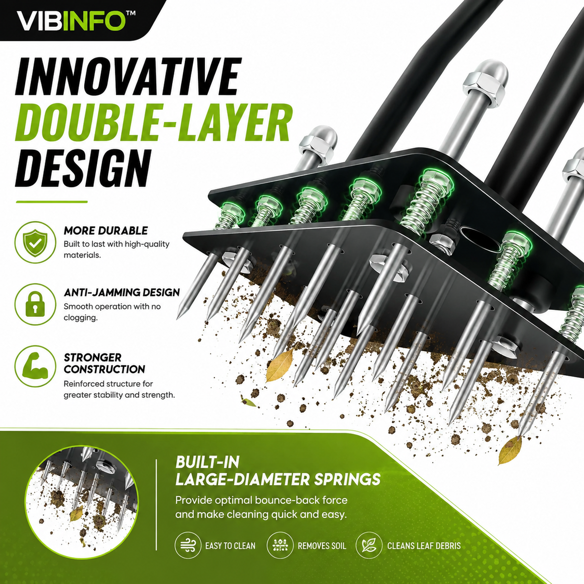 VIBINFO- Lawn Aerator