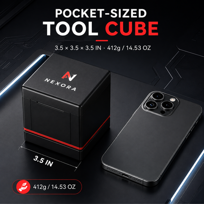 NEXORA - 55 in 1 magnetic tool kit