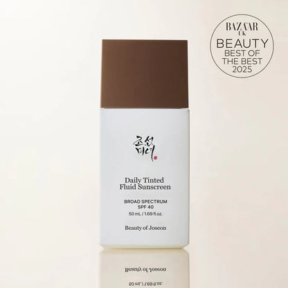 Daily Tinted Fluid Sunscreen SPF 40 — Lightweight Tint + Hydration + Shine Control