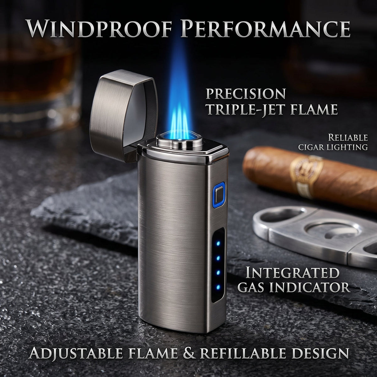 TripleFlame Lighter