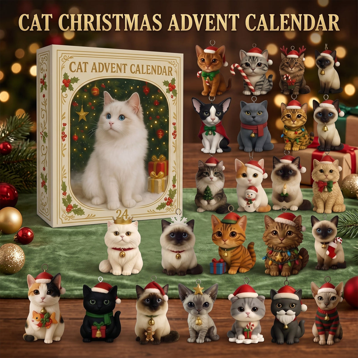Cat Christmas Advent Calendar