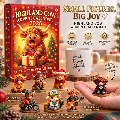 Highland Cow Advent Calendar