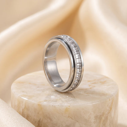 CalmSpin: Stainless Steel Ring
