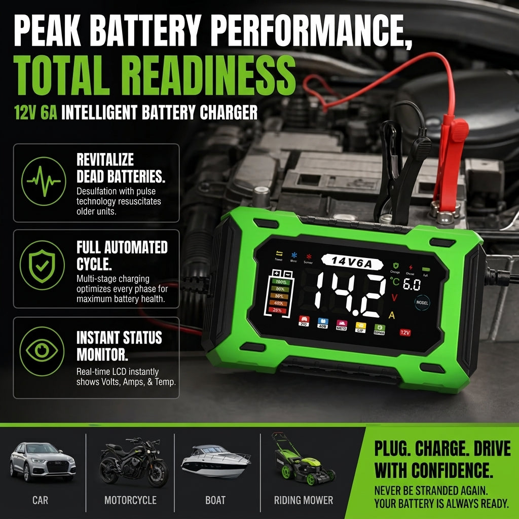 Smart Car Battery Charger