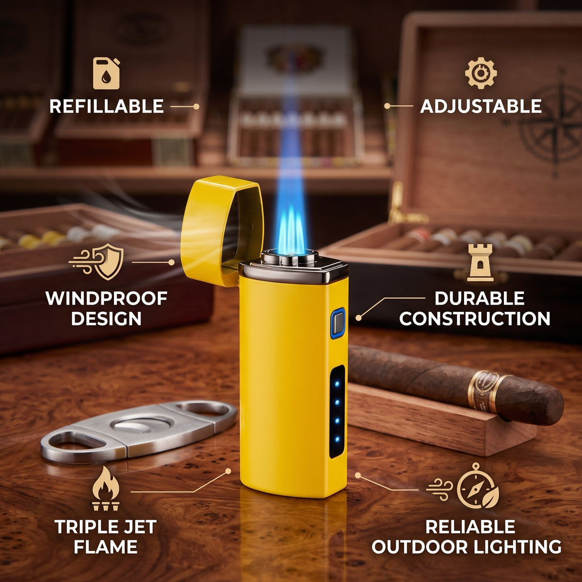 TripleFlame Lighter