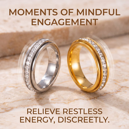 CalmSpin: Stainless Steel Ring