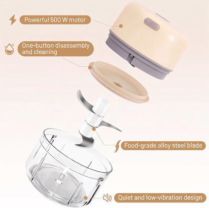 PureBliss - Mini Food Chopper