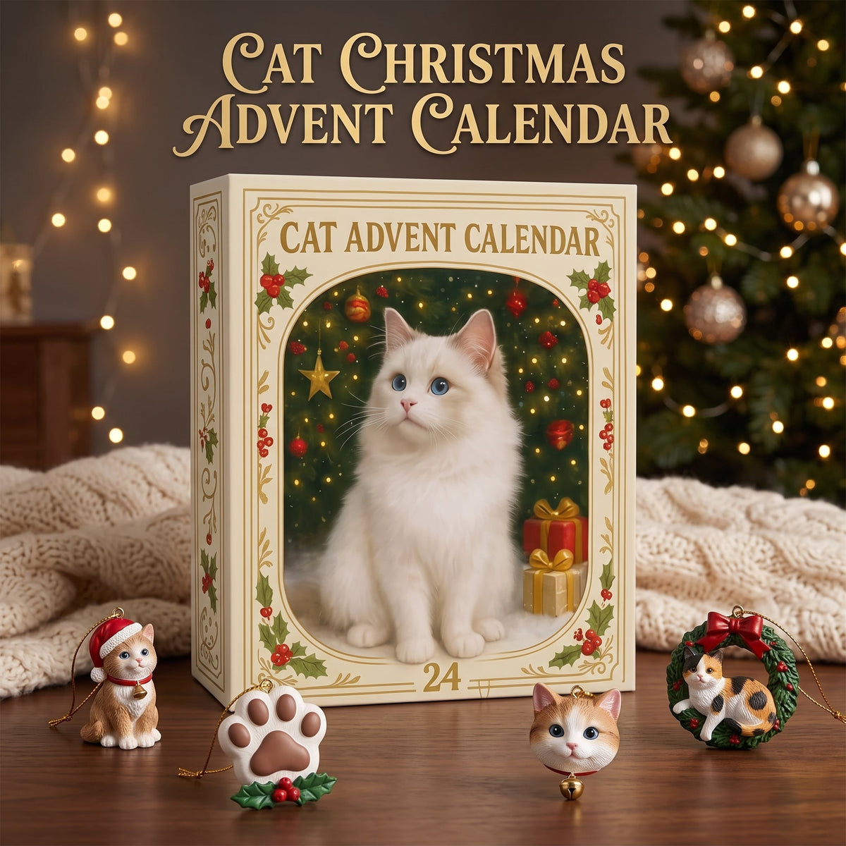 Cat Christmas Advent Calendar