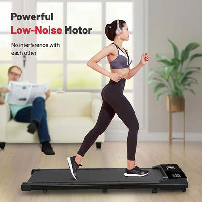 Easy Walk - Portable Foldable Silent Treadmill for Home and Office