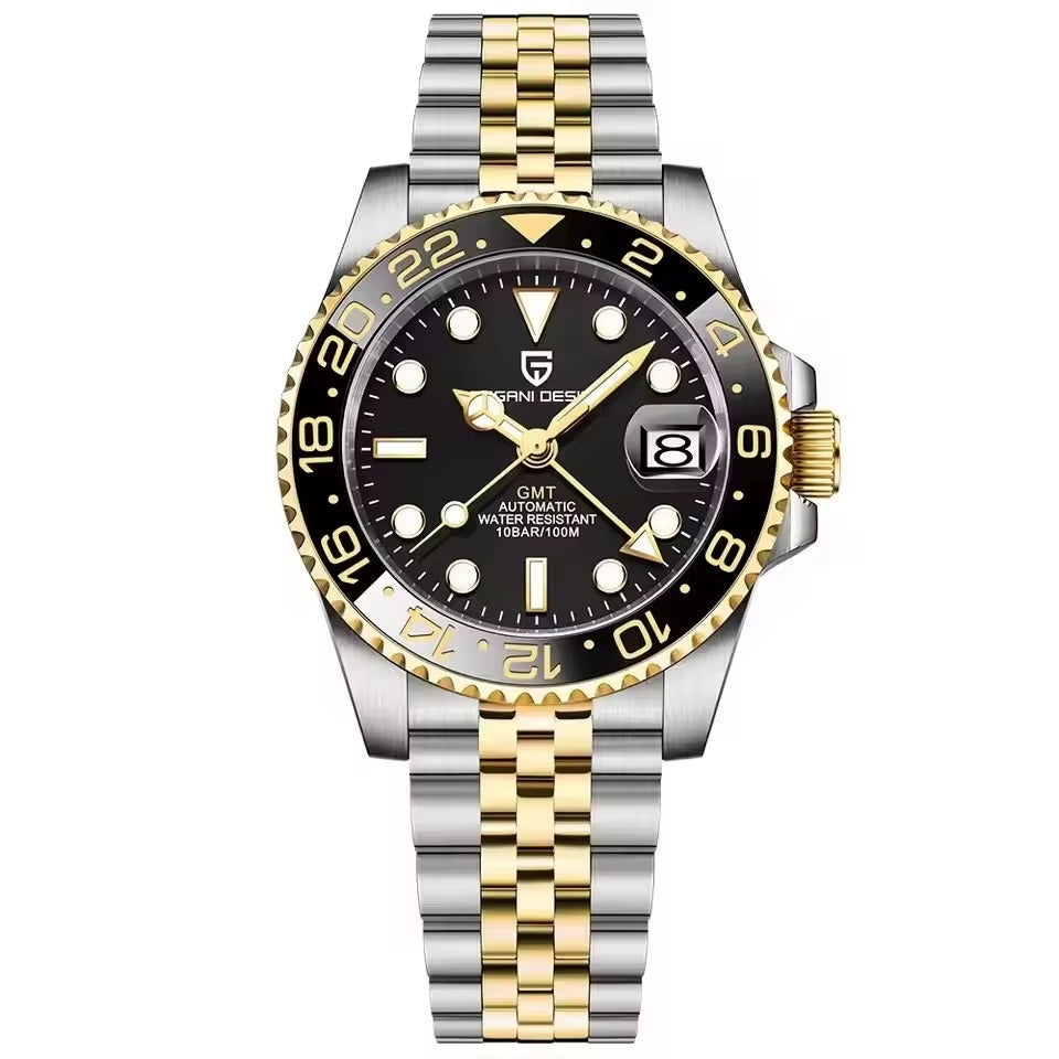 Automatic GMT Travel Watch — Built for Global Lifestyles