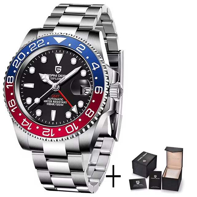 Automatic GMT Watch — Designed for Everyday Travel & Work