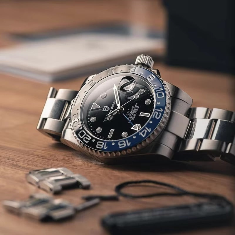 Automatic GMT Travel Watch — Built for Global Lifestyles