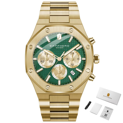 Premium Automatic Chronograph Sport Watch (42mm, Sapphire Crystal)