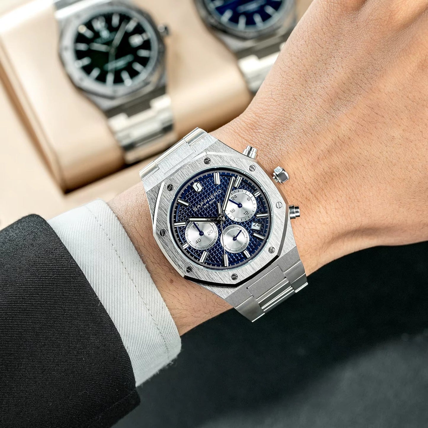 Automatic Chronograph Sport Watch — Designed for Bold Everyday Style