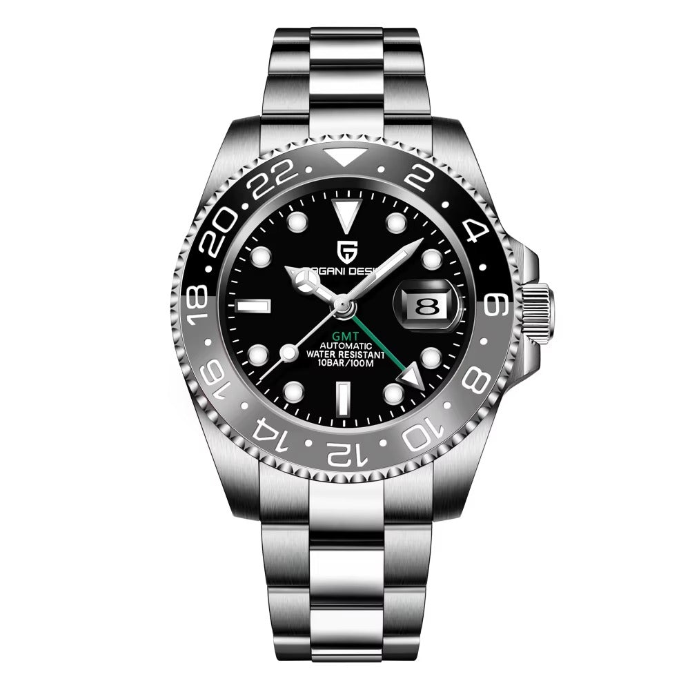 Automatic GMT Travel Watch — Built for Global Lifestyles