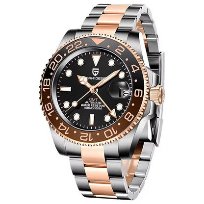 Automatic GMT Travel Watch — Built for Global Lifestyles