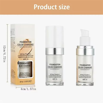 (1 + 1 Free) Magic Glow Foundation: Color-Changing