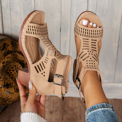 Lia Sandals™ — Elegant Block-Heel Comfort for Any Occasion