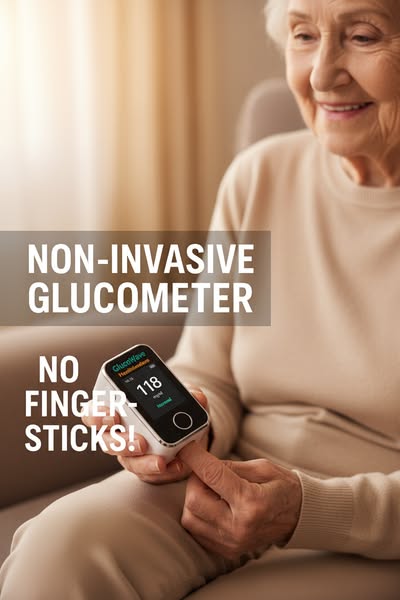 FYNN Non-Invasive Blood Glucose Monitor — 5-Second Readout | Bayer - 99% Accuracy 8-1 (Copy)