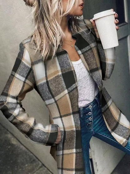 Eleanor - Pocketed Long Coat