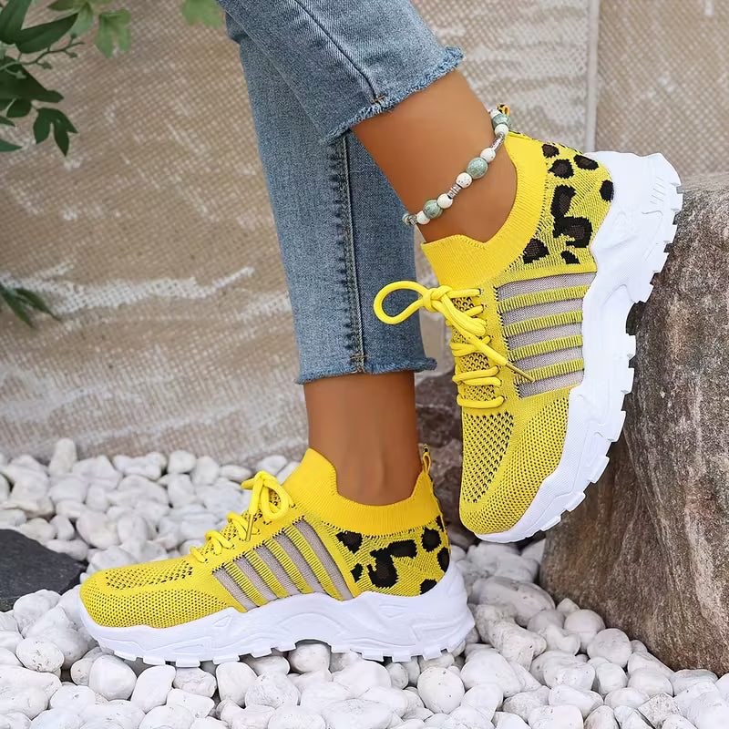 Claire Shoes — Women’s Lightweight Athletic Running Sneakers, Breathable Platform Design