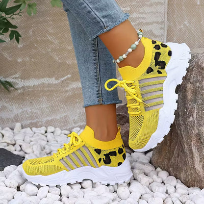 Claire Shoes — Women’s Lightweight Athletic Running Sneakers, Breathable Platform Design