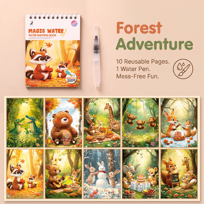 Magic Water Paint Travel Book