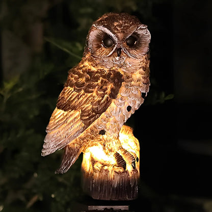 LuminOwl Solar Garden Light