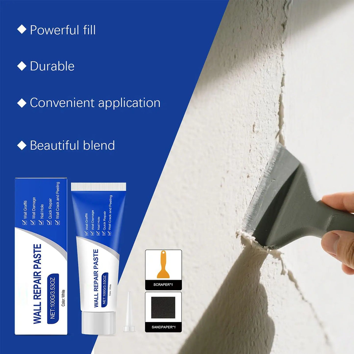 QuickFix Pro Wall Repair Kit