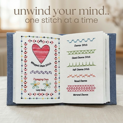 Easy Portable Embroidery Book