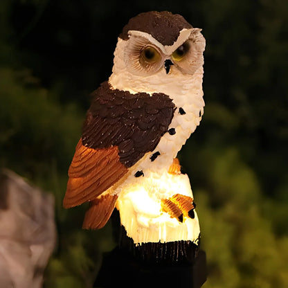 LuminOwl Solar Garden Light
