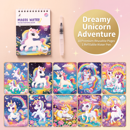 Magic Water Paint Travel Book
